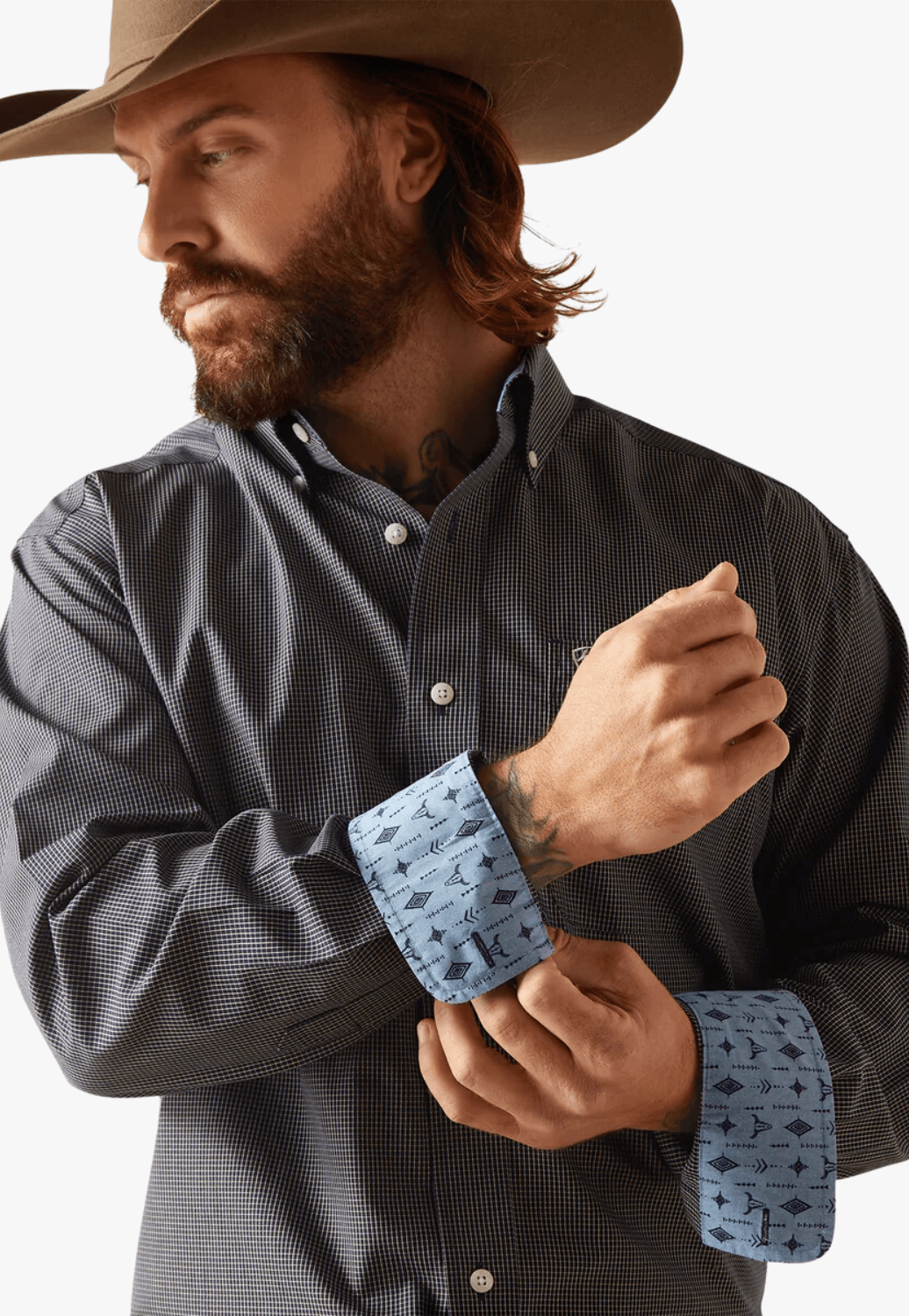 Ariat Mens Wrinkle Free Killian Long Sleeve Shirt