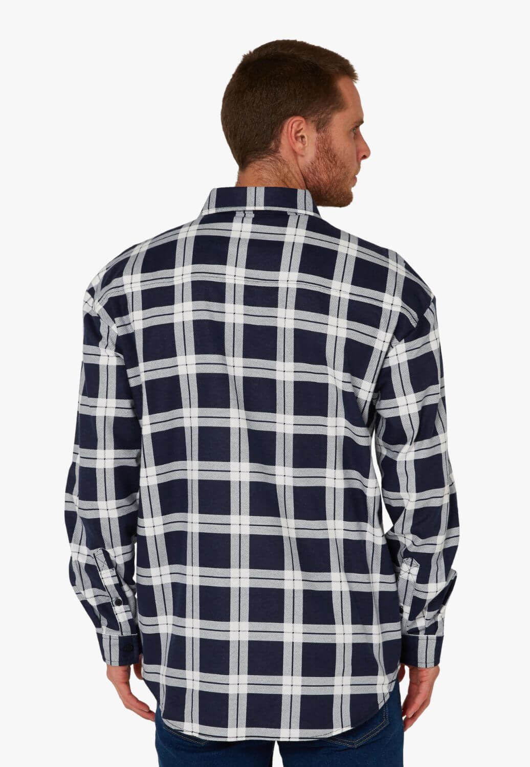 Pilbara Mens Closed Front Flannelette Shirt