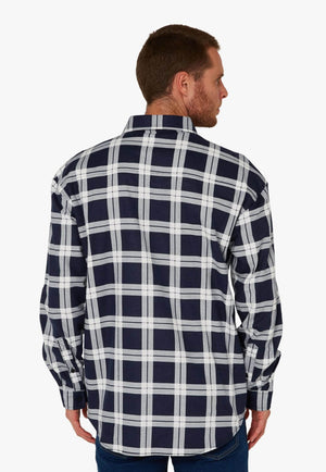 Pilbara Mens Closed Front Flannelette Shirt