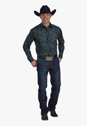 Roper Mens Vintage Collection Long Sleeve Shirt