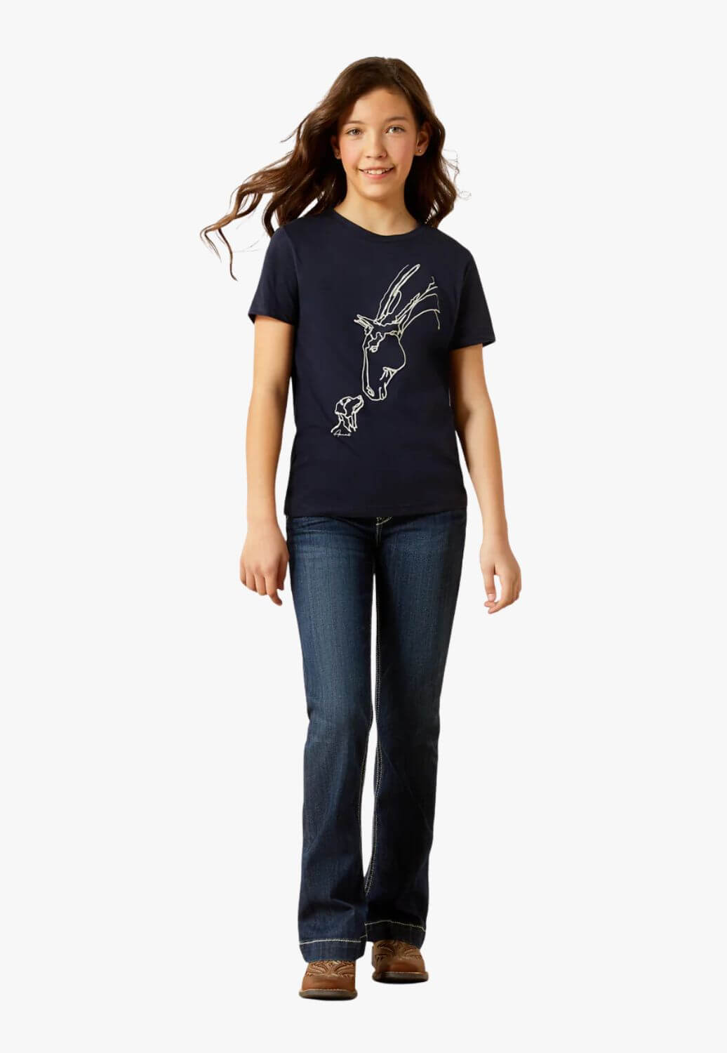 Ariat Girls Hay Girl T-Shirt