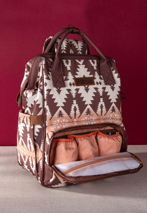 Wrangler Womens Southwestern Baby Bag Backpack