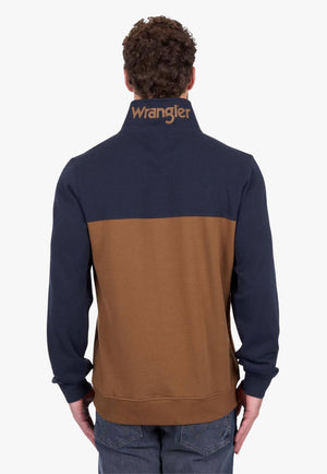 Wrangler Mens Steve 1/4 Zip Pullover
