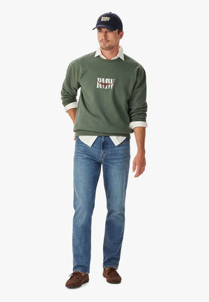 R.M. Williams Mens Heritage Crew Sweatshirt