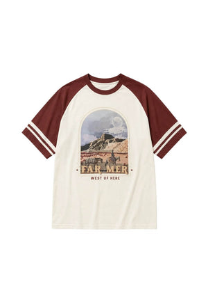 Whitney Spicer Womens West Of Here Raglan T-Shirt