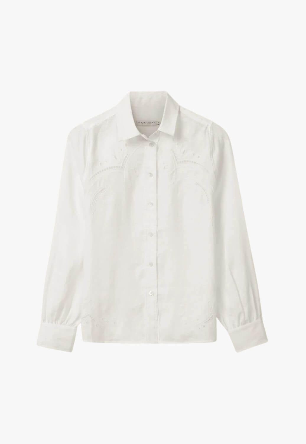 R.M. Williams Womens Broderie Linen Shirt
