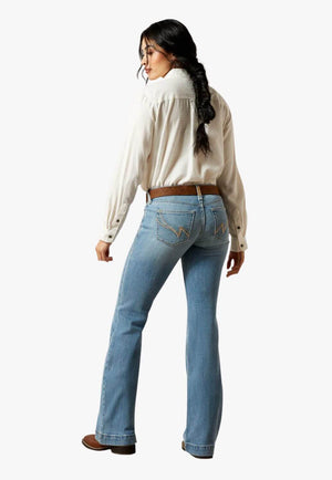 Ariat Womens Giovana Mid Rise Slim Trouser Jean 10065886