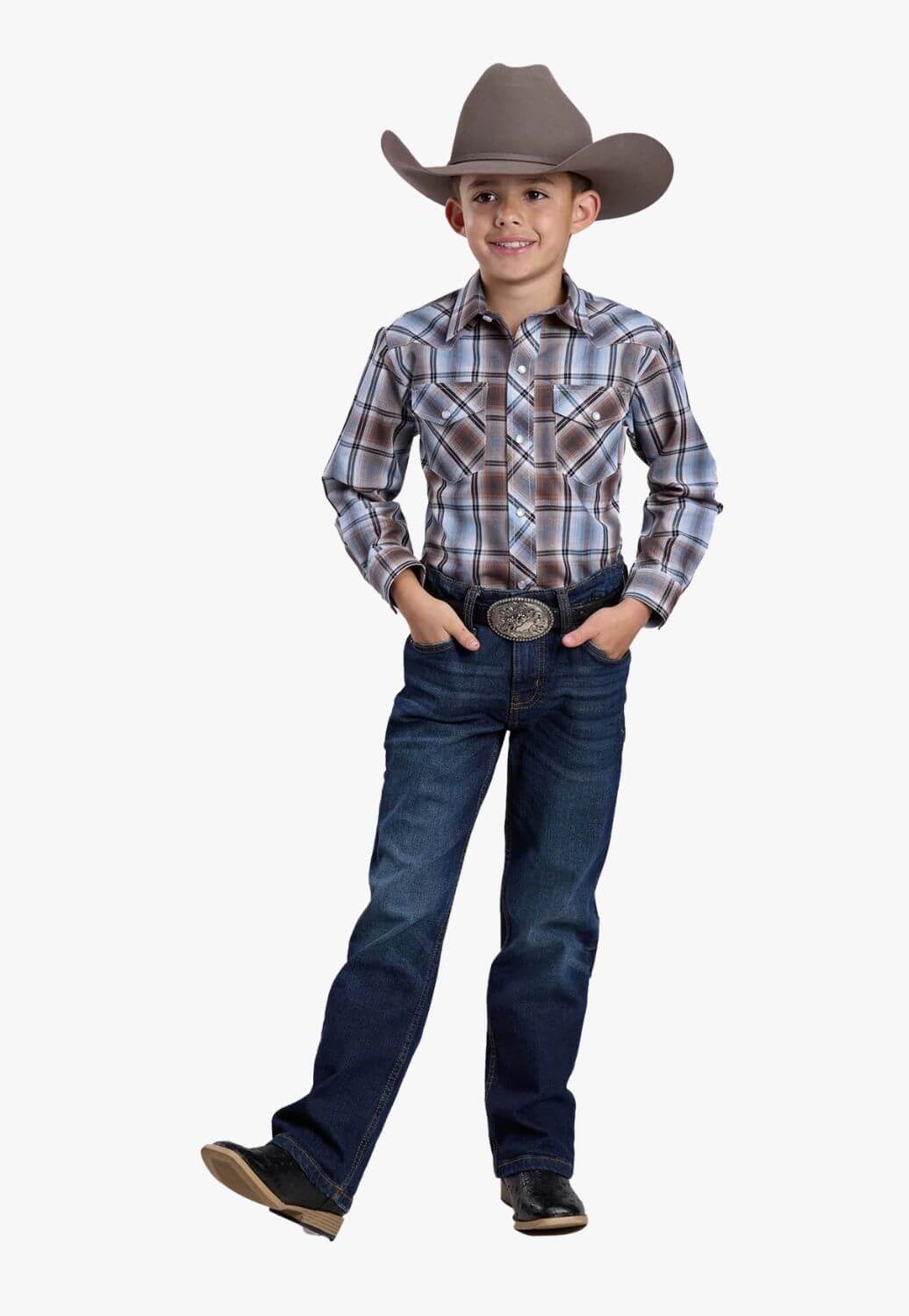 Roper Boys Karman Long Sleeve Shirt