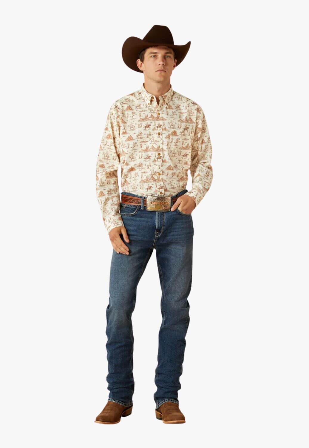 Ariat Mens Saint Long Sleeve Shirt