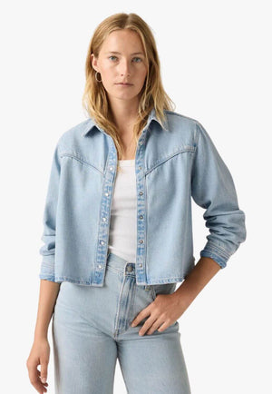 Levis Womens Logan Tencel Shacket