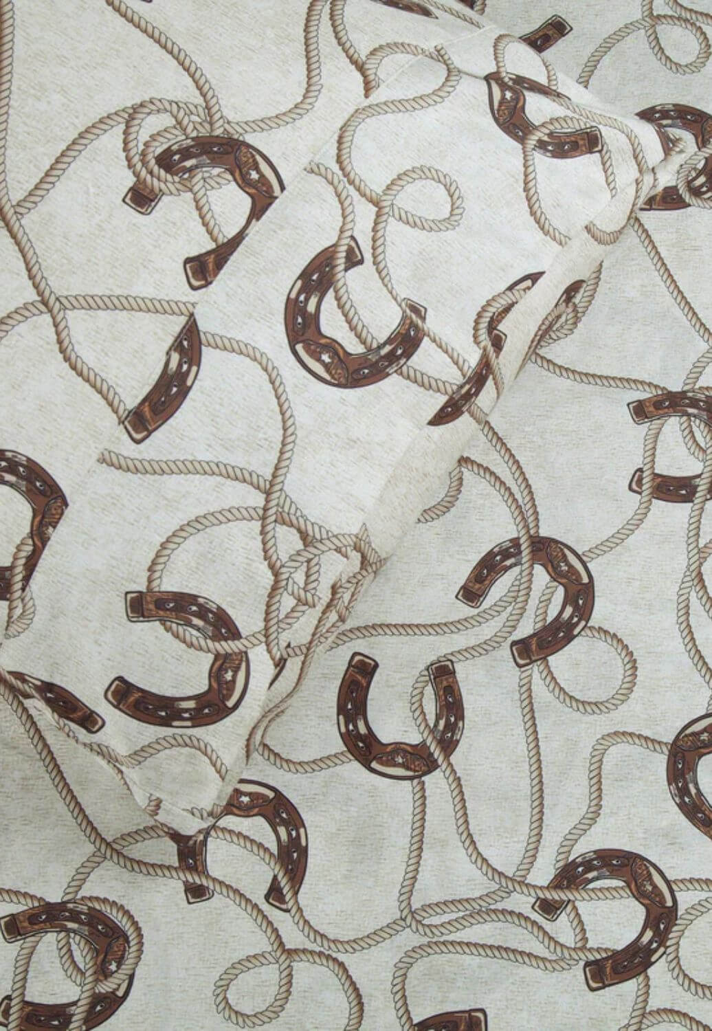 Pierre Equestrian Cotton Sateen Sheet Set - King