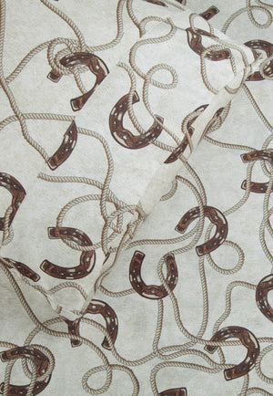 Pierre Equestrian Cotton Sateen Sheet Set - King