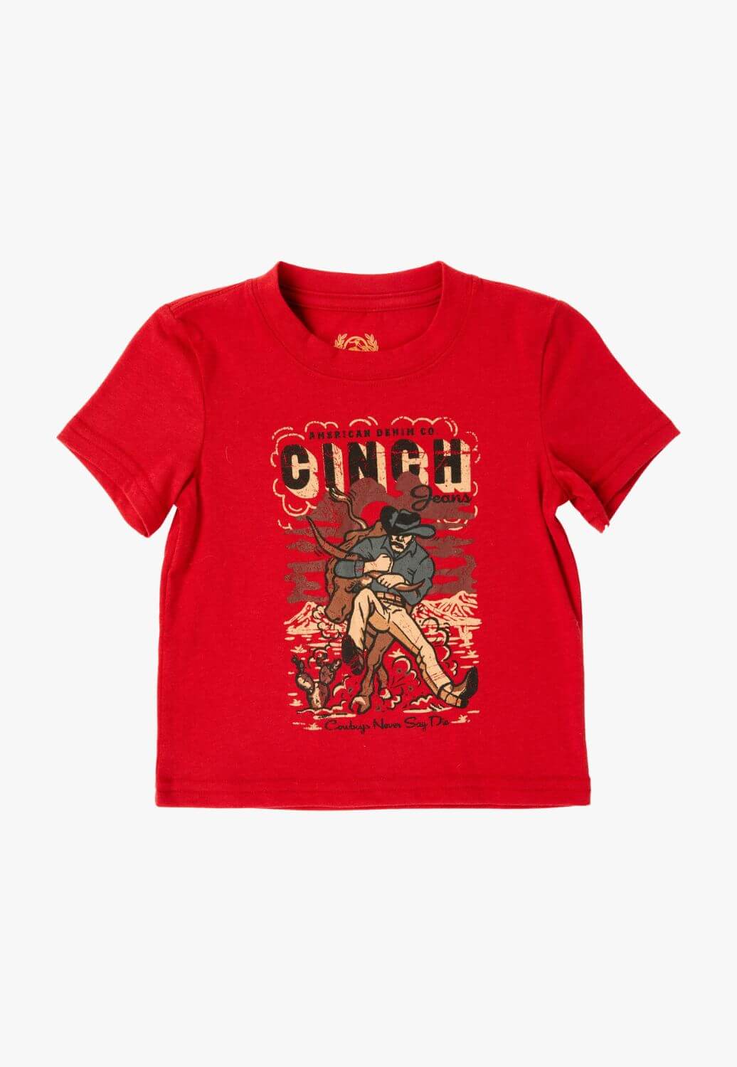 Cinch Toddler Steer Wrestling T-Shirt
