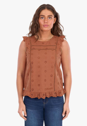 Wrangler Womens Grace Sleeveless Blouse