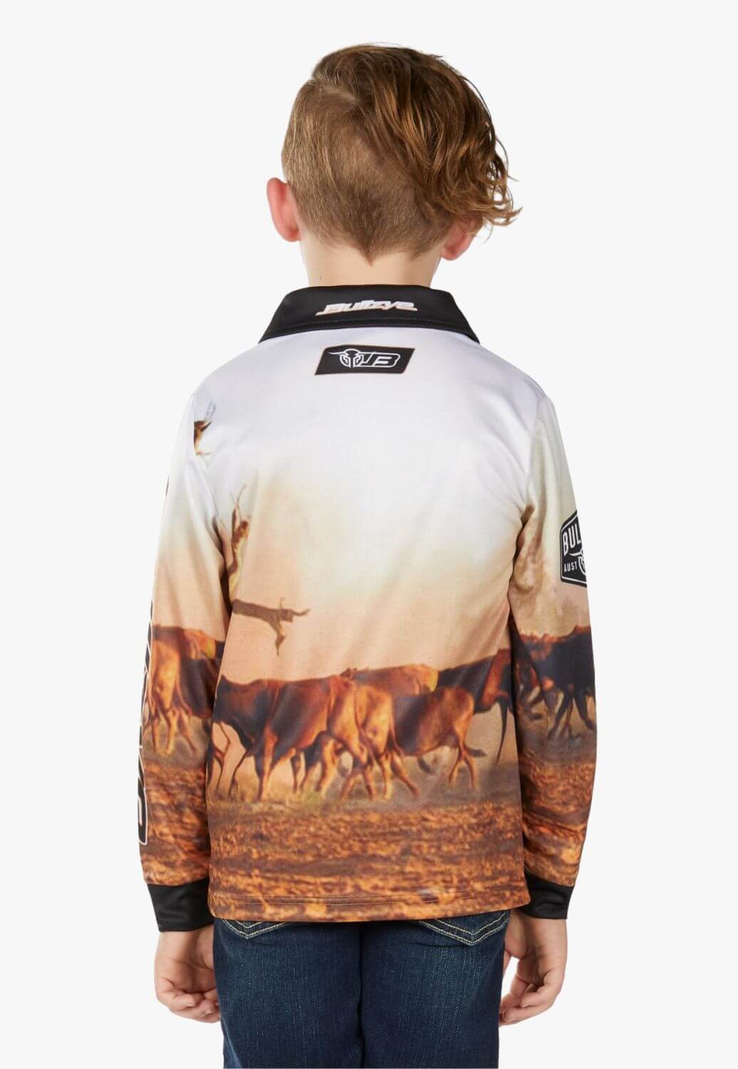 Bullzye Boys Helicopter Long Sleeve Shirt
