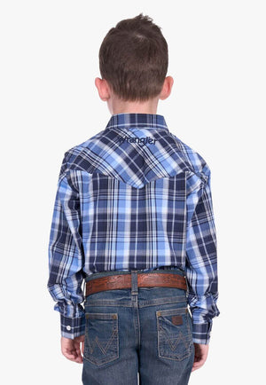 Wrangler Boys Billy Logo Long Sleeve Shirt