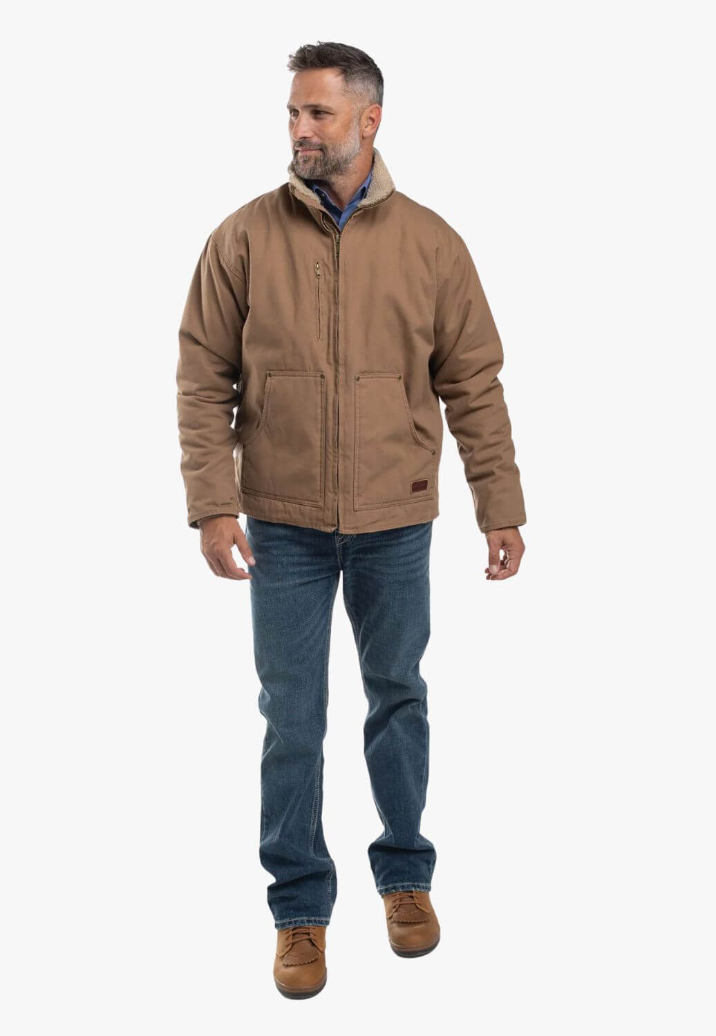 Just Country Mens Diamantina Sherpa Jacket