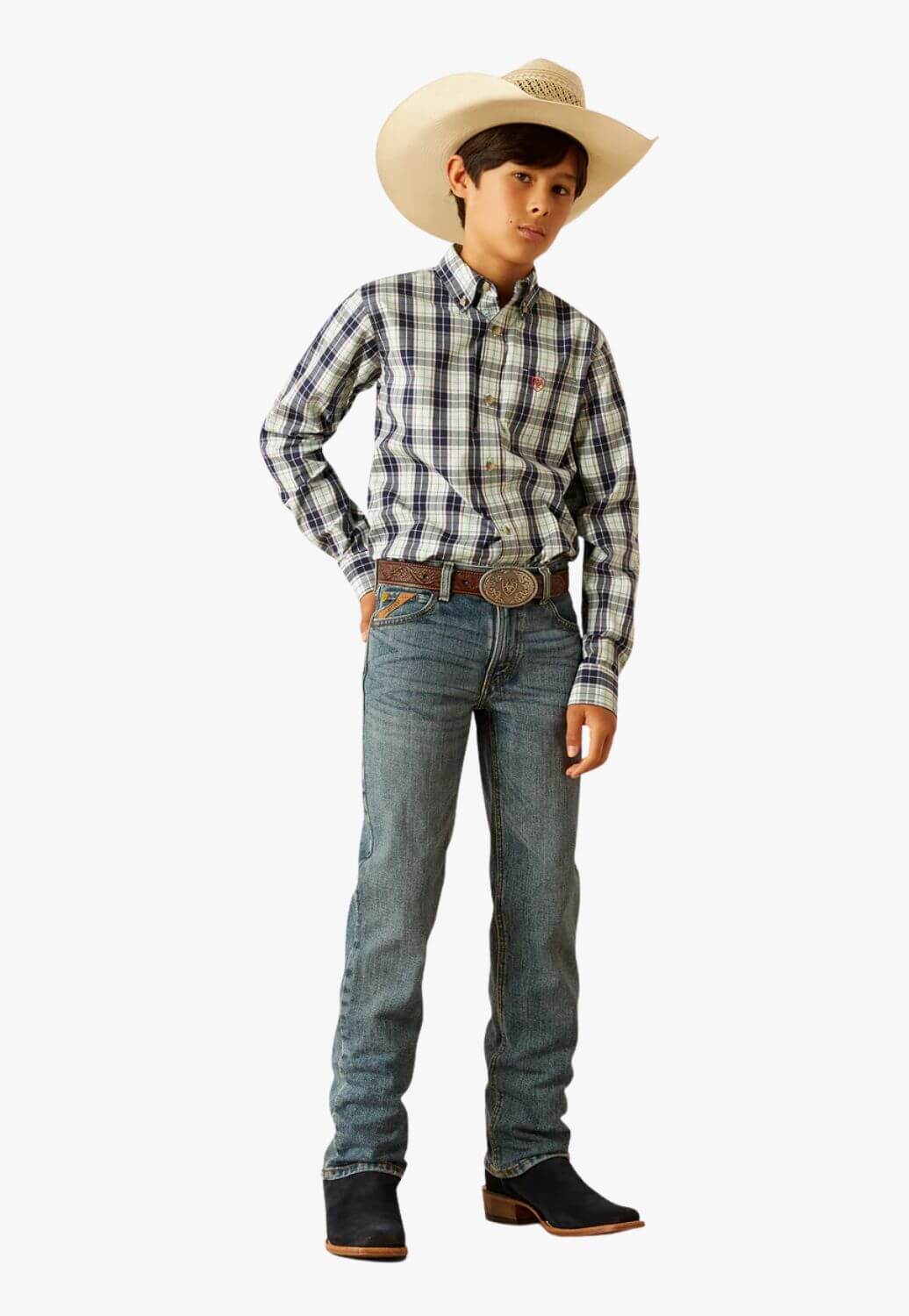 Ariat Boys Pro Series Curtis Long Sleeve Shirt