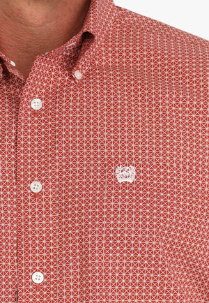 Cinch Mens Medallion Long Sleeve Shirt