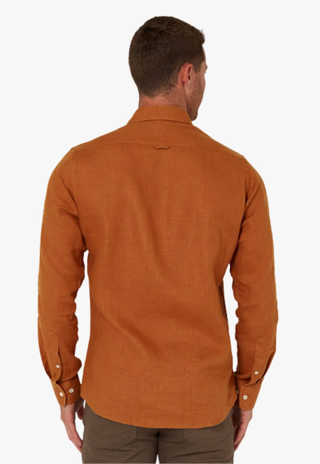 Pilbara Mens Linen Long Sleeve Shirt
