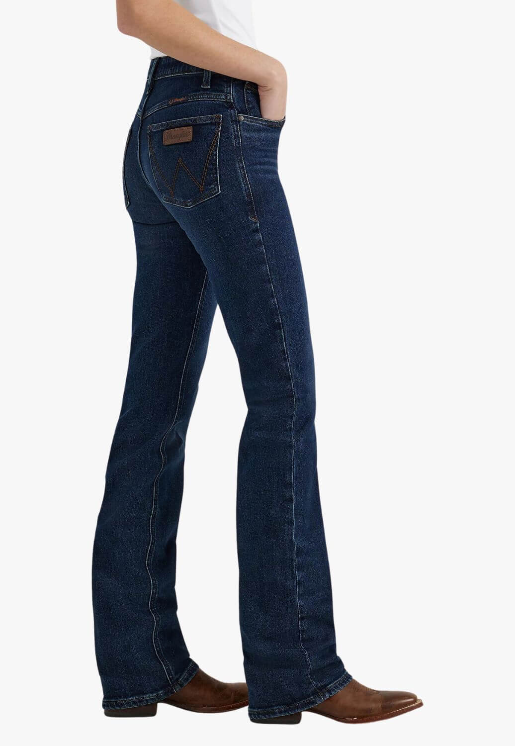 Wrangler Womens Willow Mid Rise Bootcut Jean