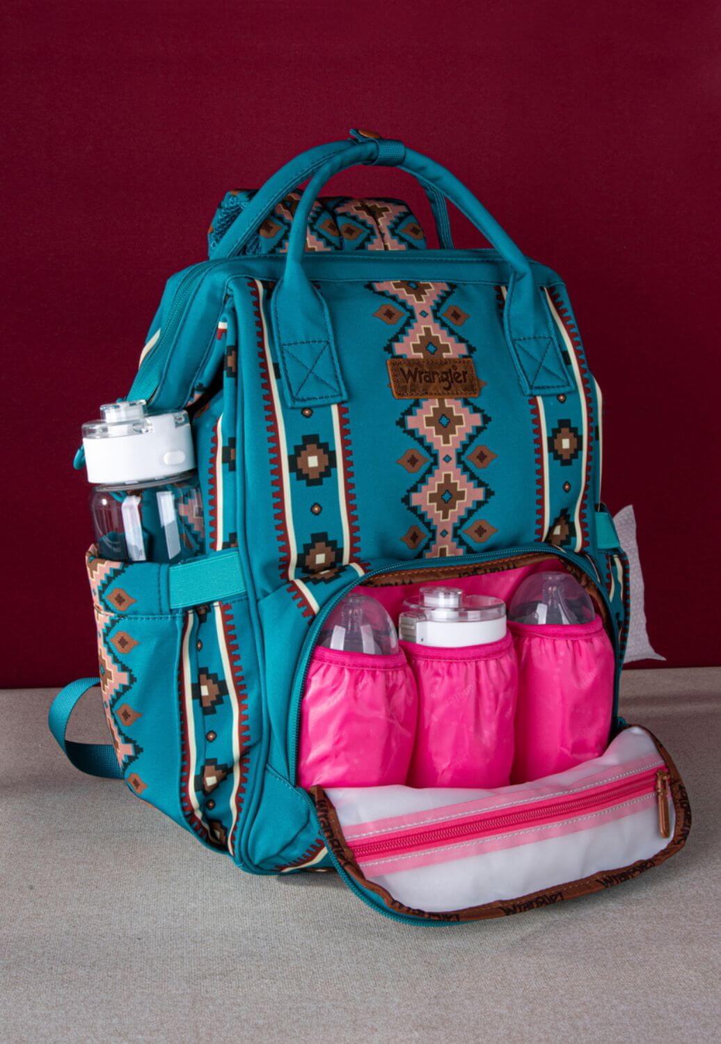 Wrangler Womens Southwestern Baby Bag Backpack
