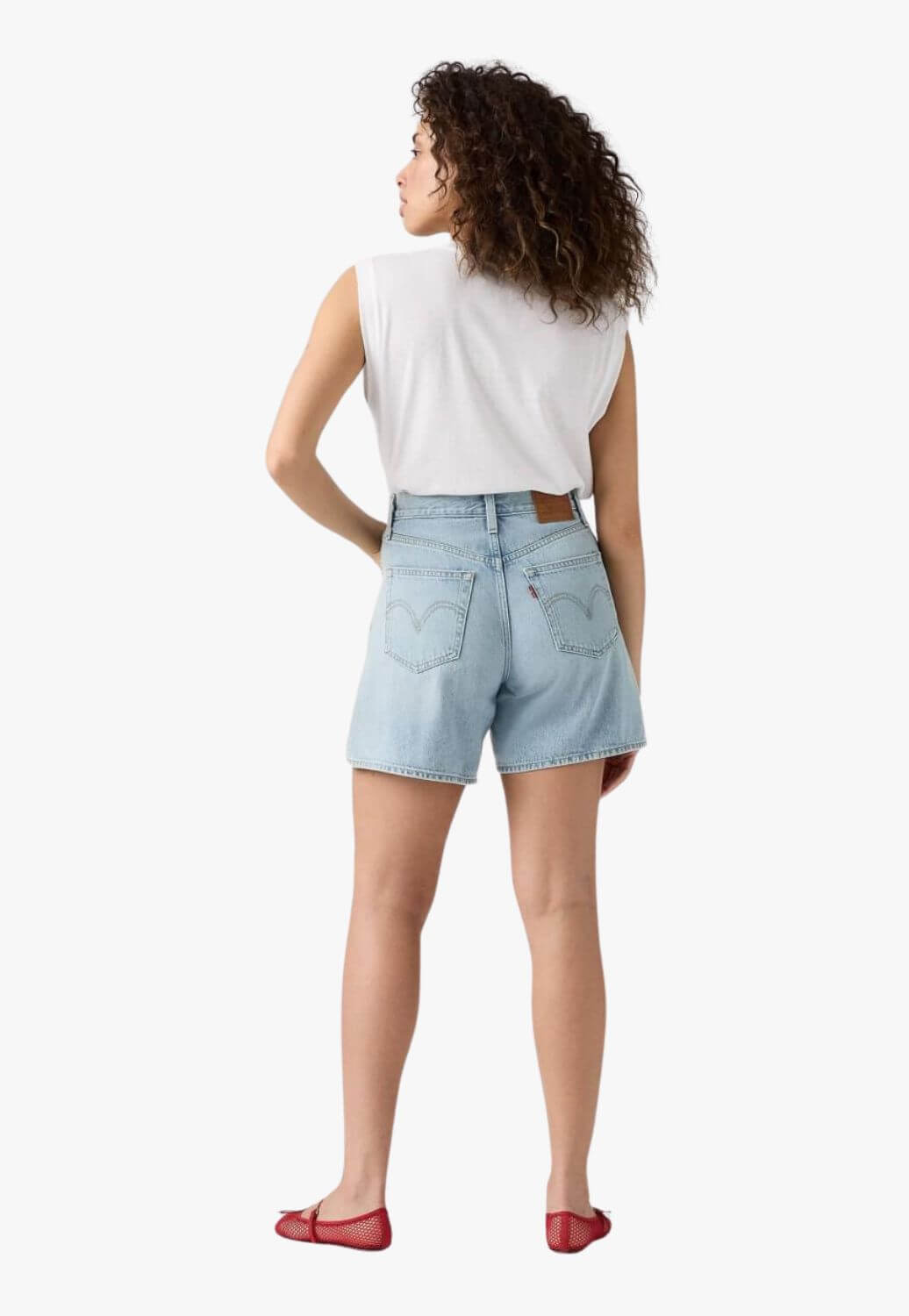 Levis High Baggy Short