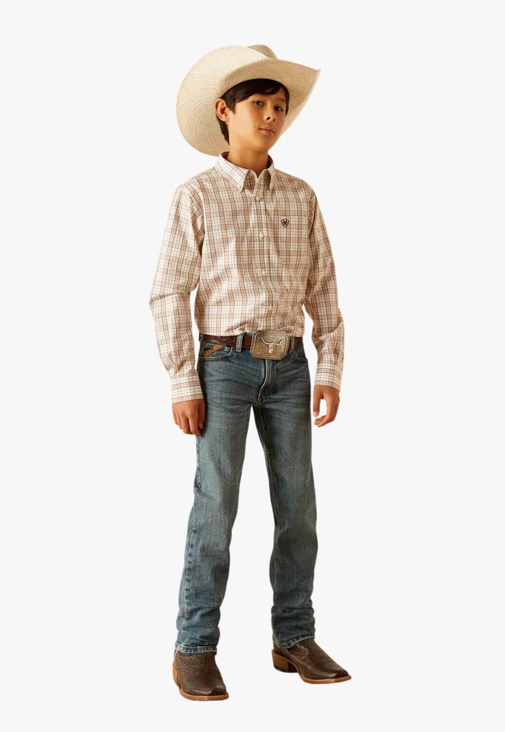 Ariat Boys Pro Series Jase Long Sleeve Shirt