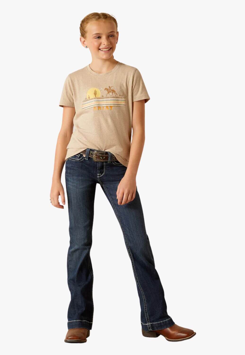 Ariat Girls Cowgirl Desert T-Shirt