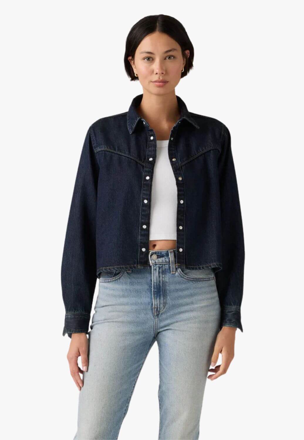 Levis Womens Logan Tencel Shacket