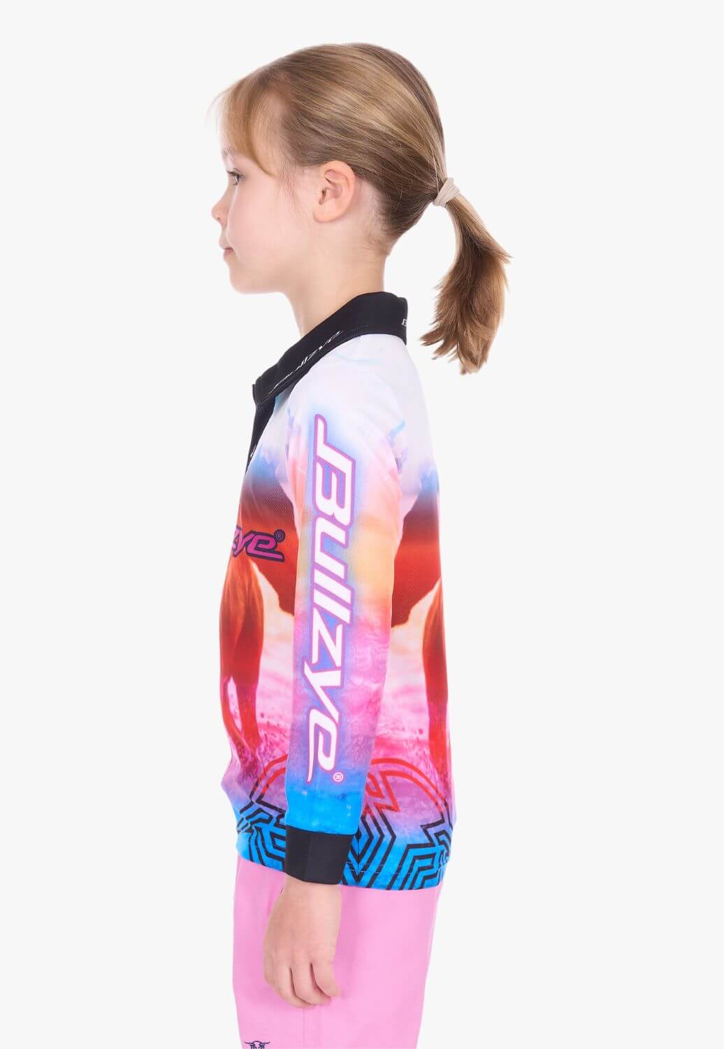 Bullzye Girls Gallop Long Sleeve Shirt