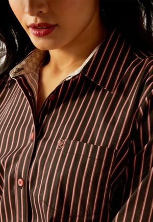 Ariat Womens Kirby Stripe Long Sleeve Shirt