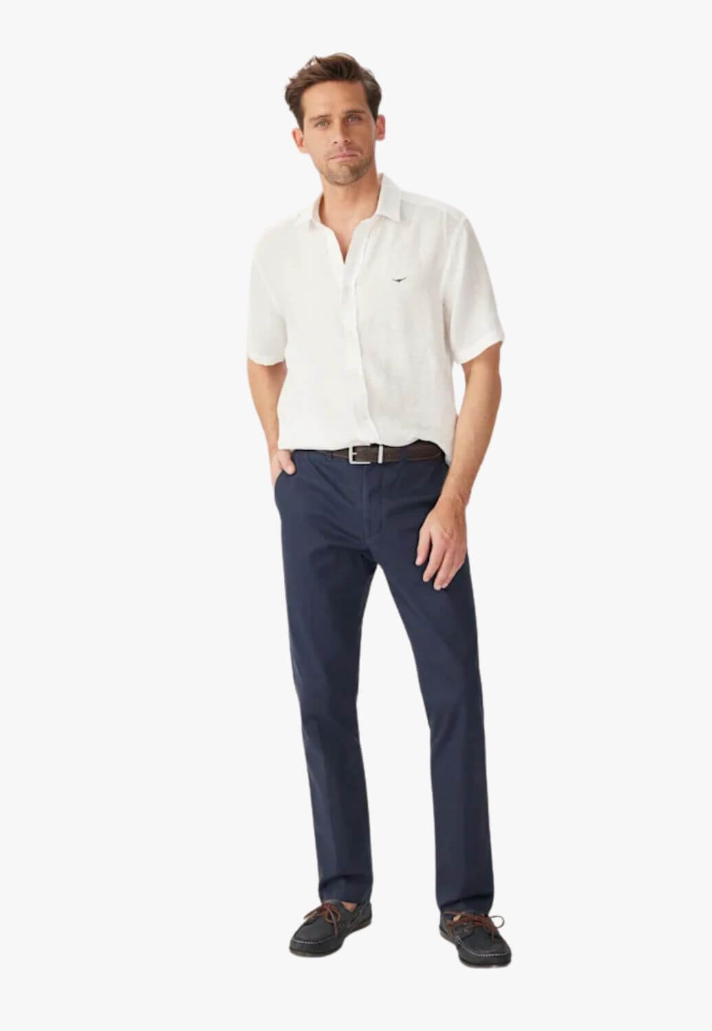 R.M Williams Mens Newman Linen Shirt