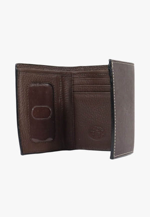 3D Mens Southwest Lacing Trifold Wallet