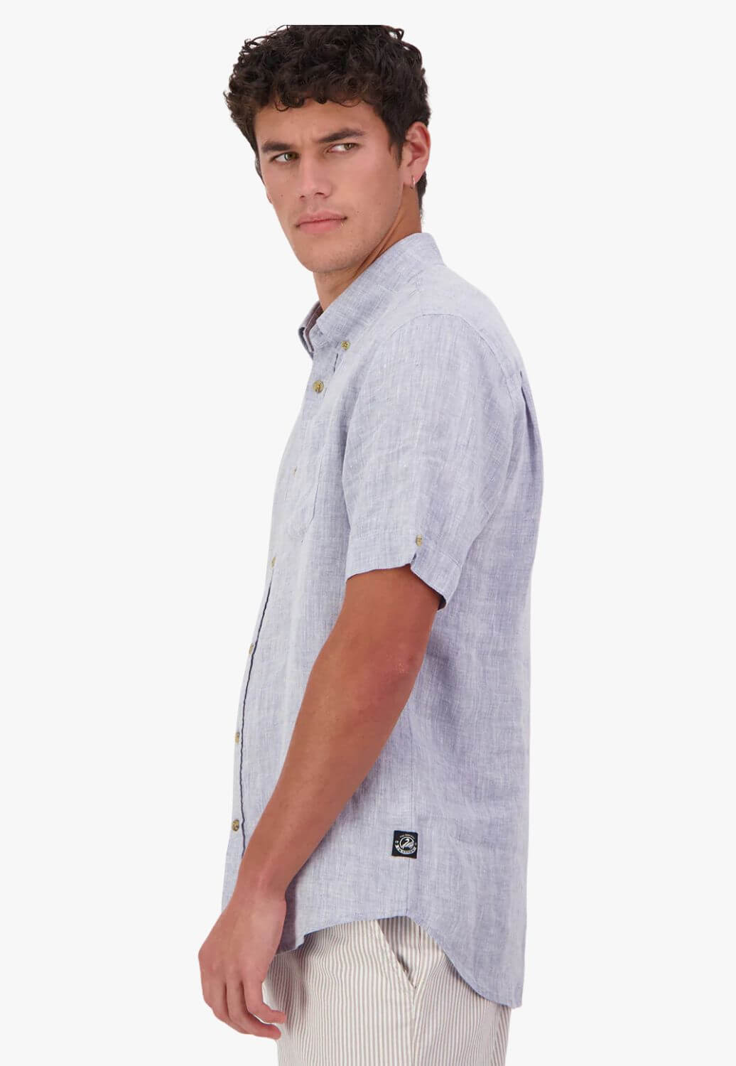 Swanndri Mens Humber Linen Shirt