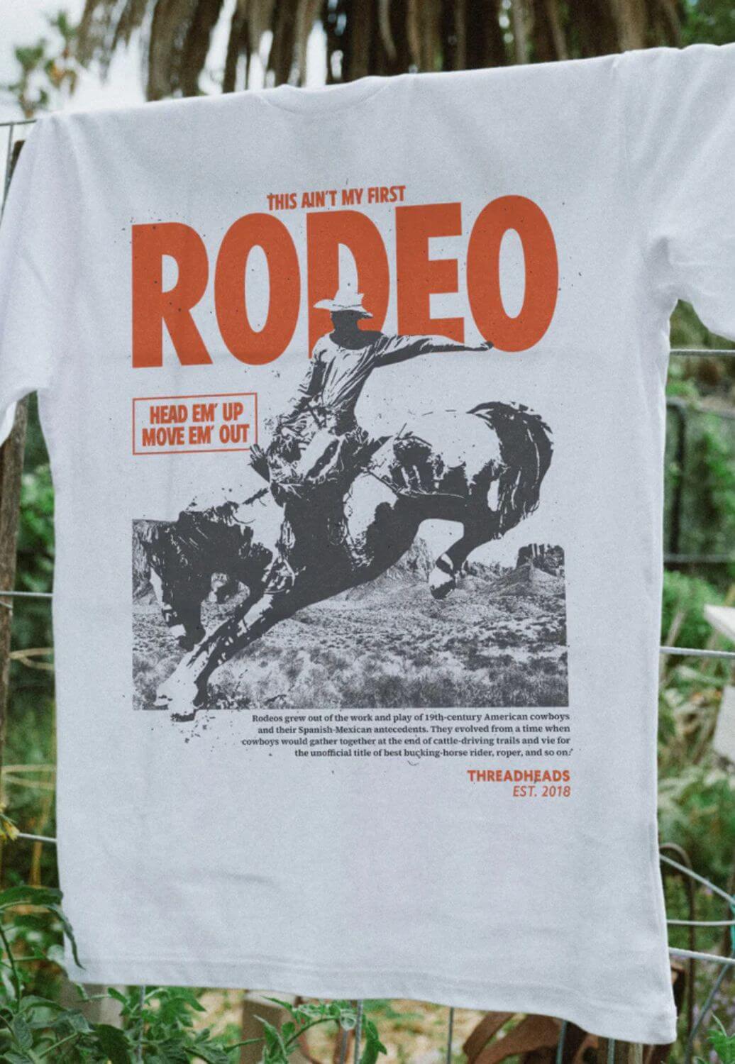Threadheads Unisex Aint My First Rodeo T-Shirt