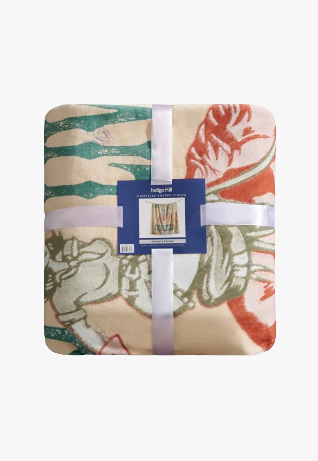 Long Live Cowgirls Campfire Sherpa Throw