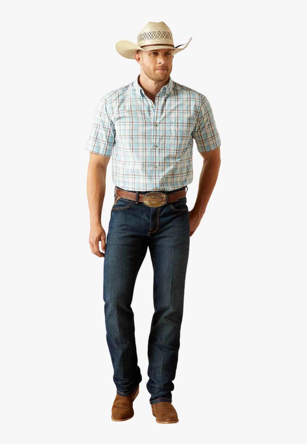 Ariat Mens Pro Series Geoffrey Short Sleeve Shirt