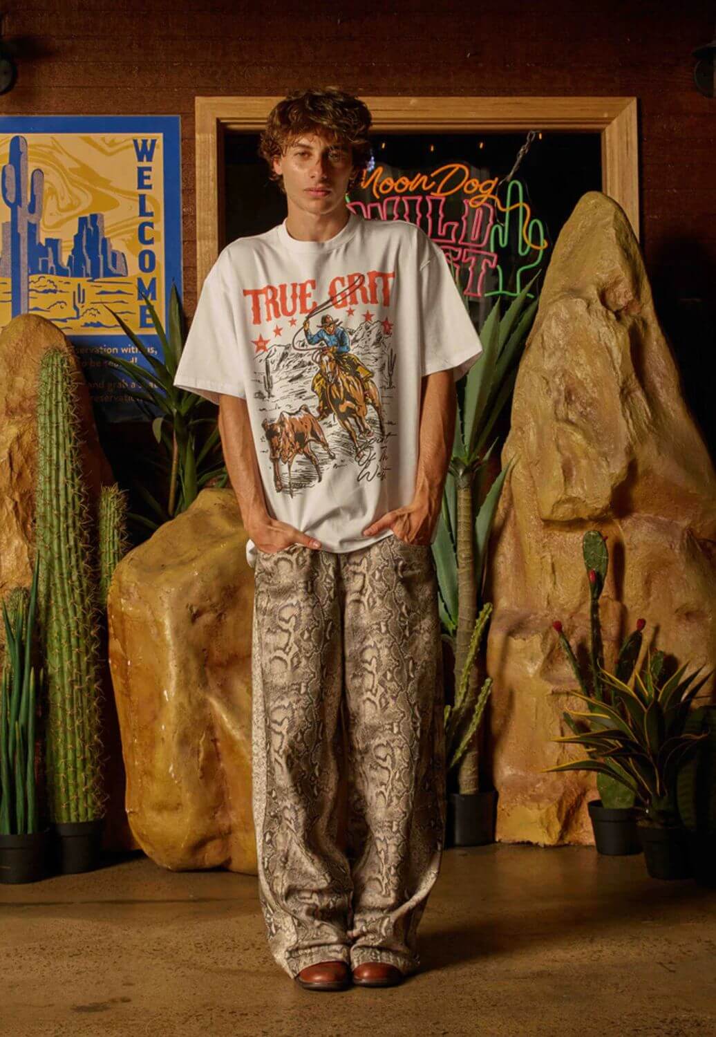 Threadheads Unisex True Grit Oversized T-Shirt