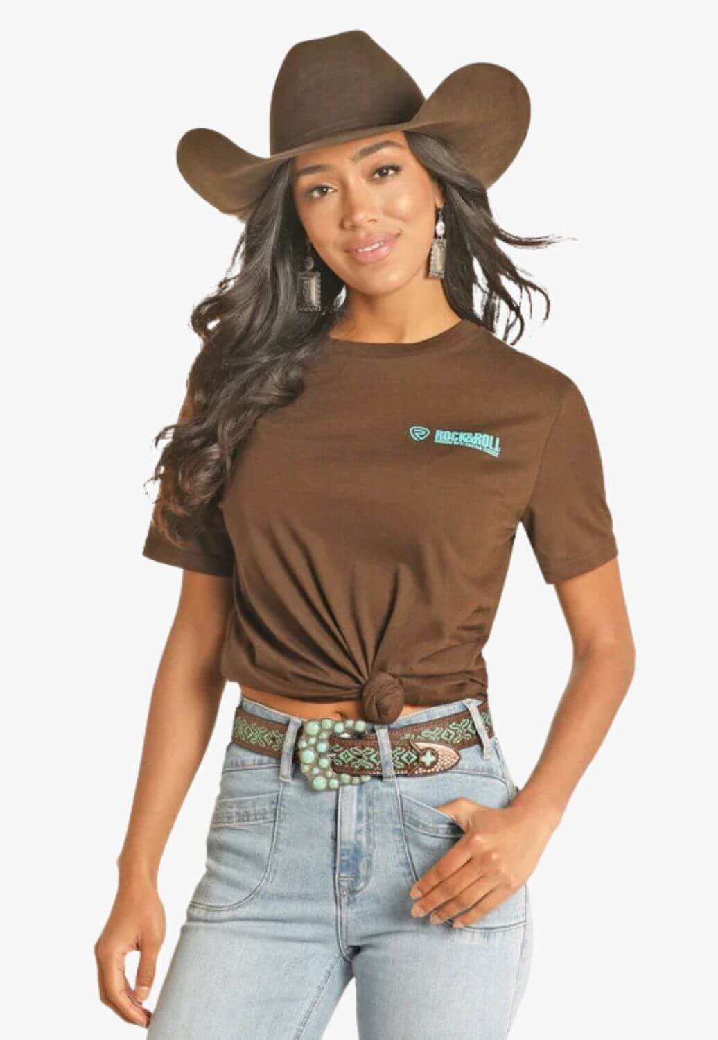 Rock and Roll Mens Aztec Logo T-Shirt