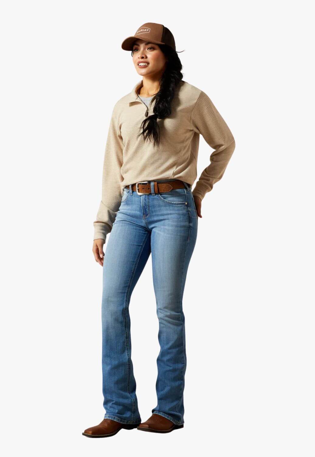 Ariat Womens Camellia High Rise Boot Cut Jean 10065880