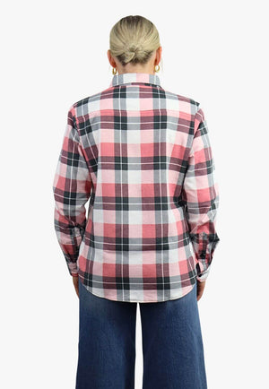 Ritemate Womens Open Front Flannelette Shirt