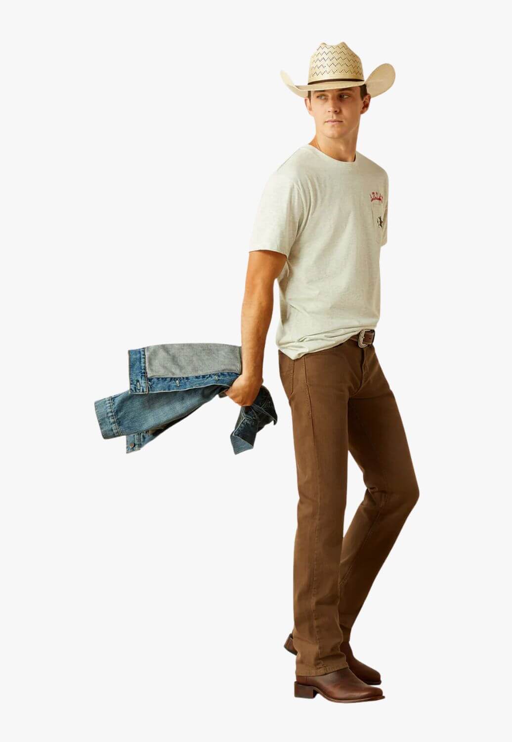 Ariat Mens Bronc Pocket T-Shirt