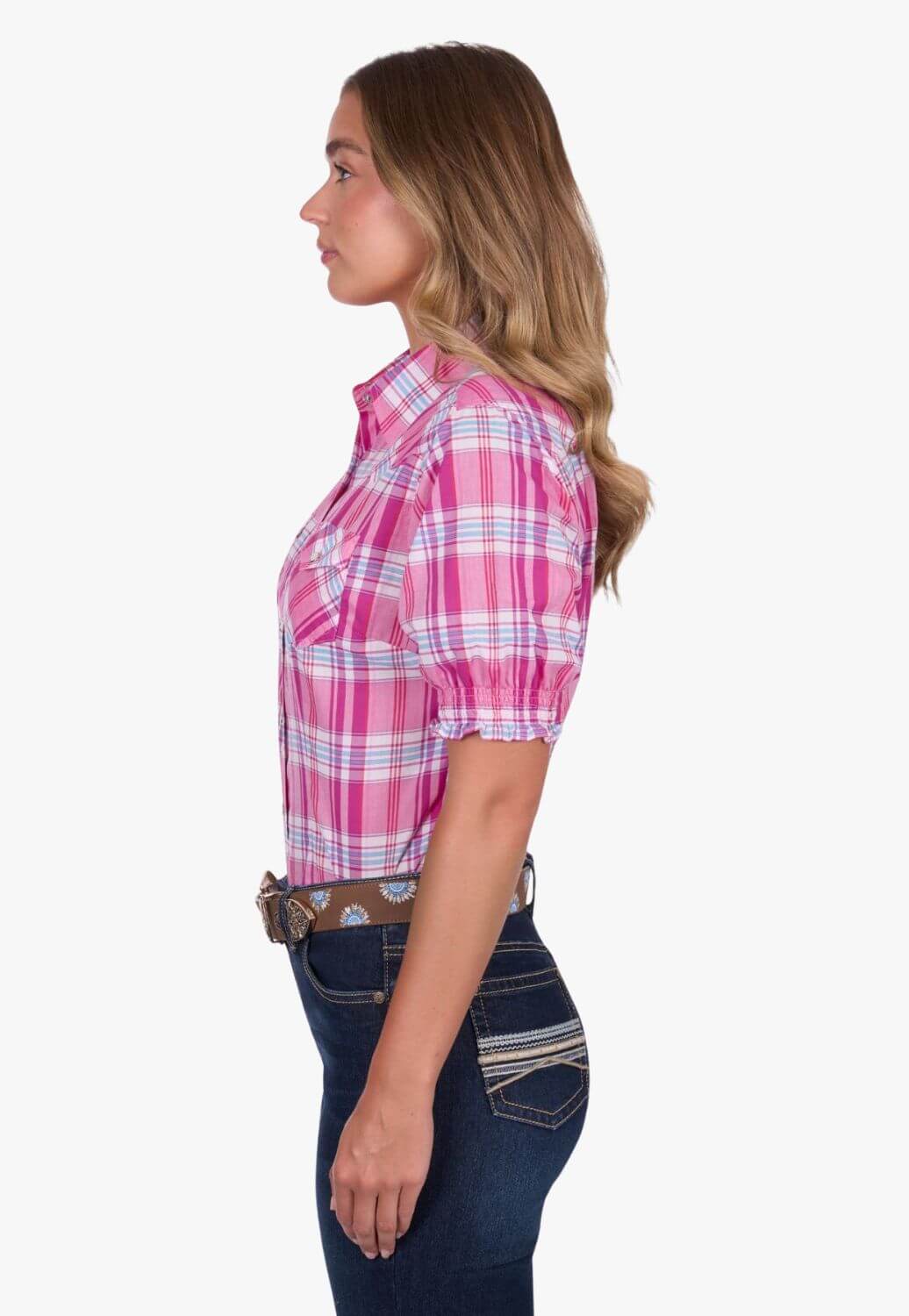 Pure Western Womens Leni Short Sleeve Shirt