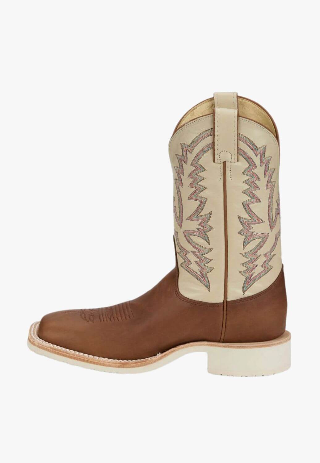 Justin Mens Trainor Wide Square Toe Boot