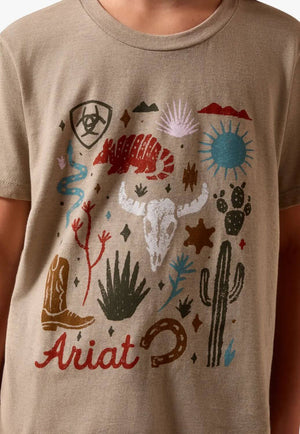 Ariat Girls Western T-Shirt