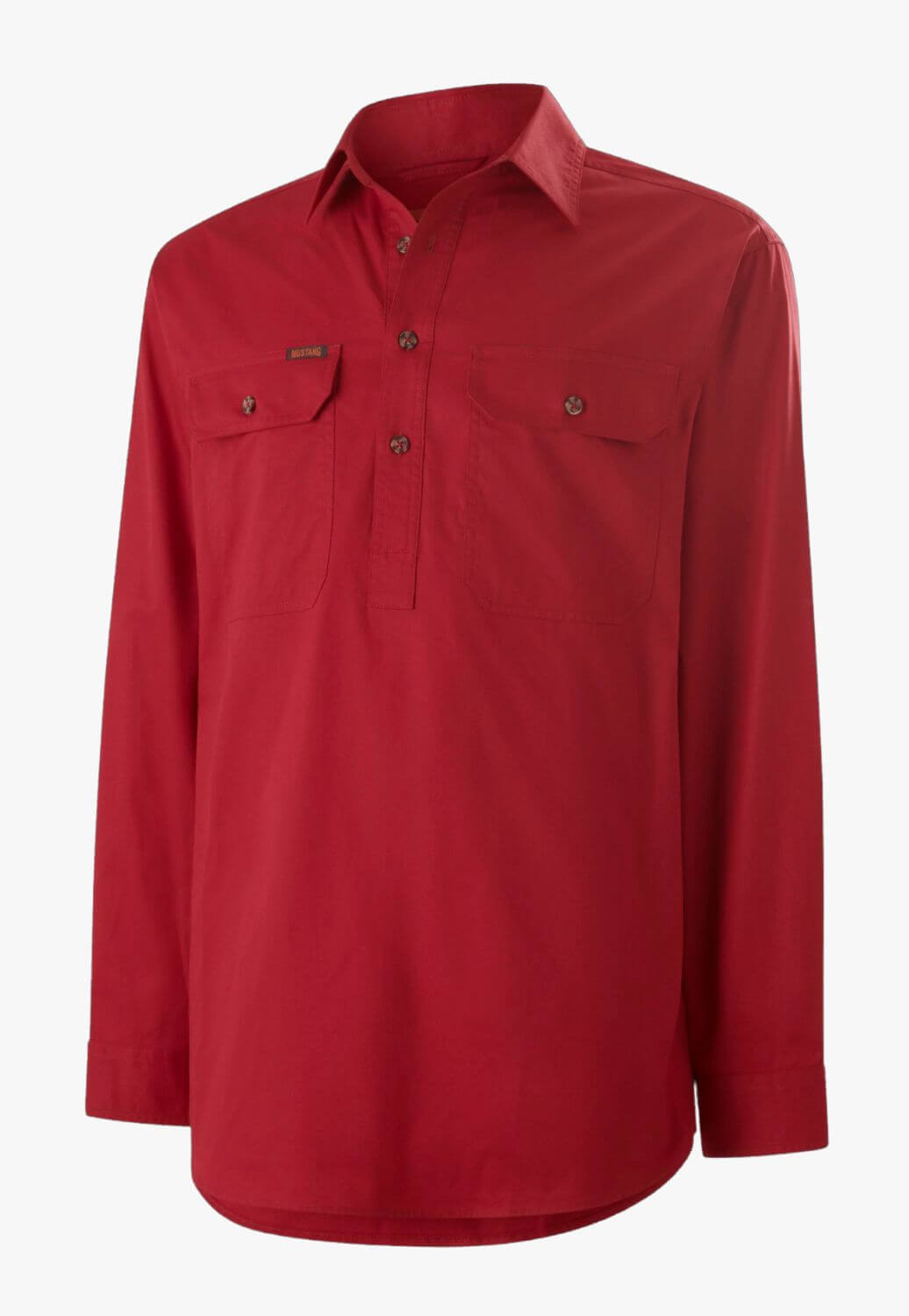 Mustang Mens Closed Front Shirt