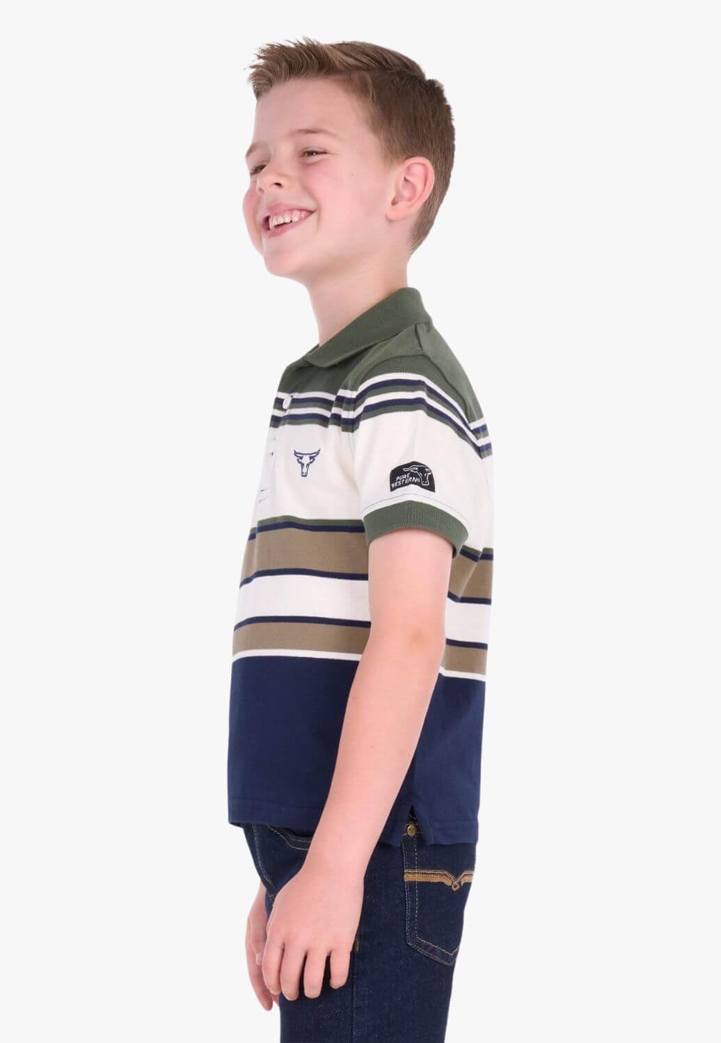 Pure Western Boys Jay Short Sleeve Polo