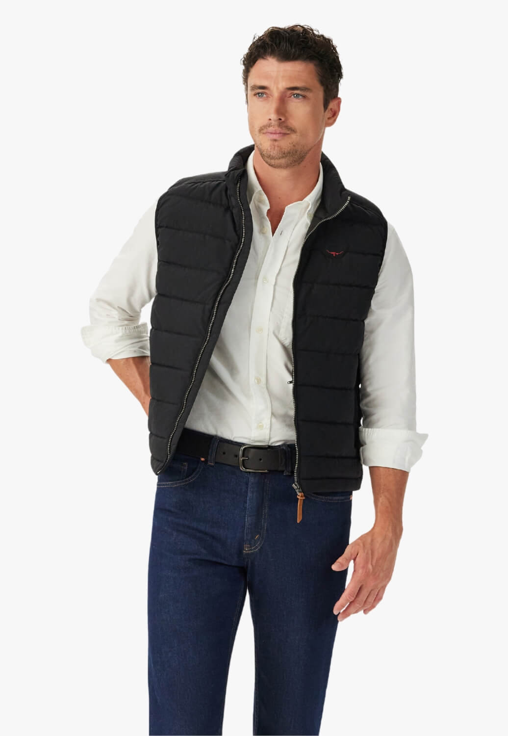R.M. Williams Mens Rydal Padded Vest