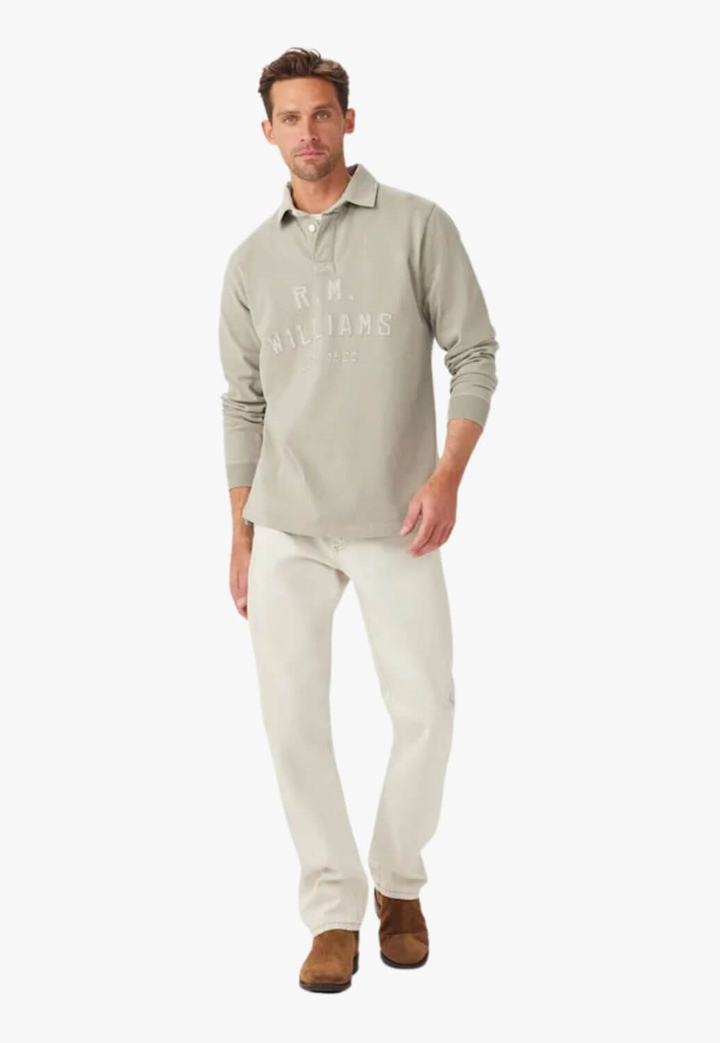 R.M. Williams Rugby Long Sleeve Shirt